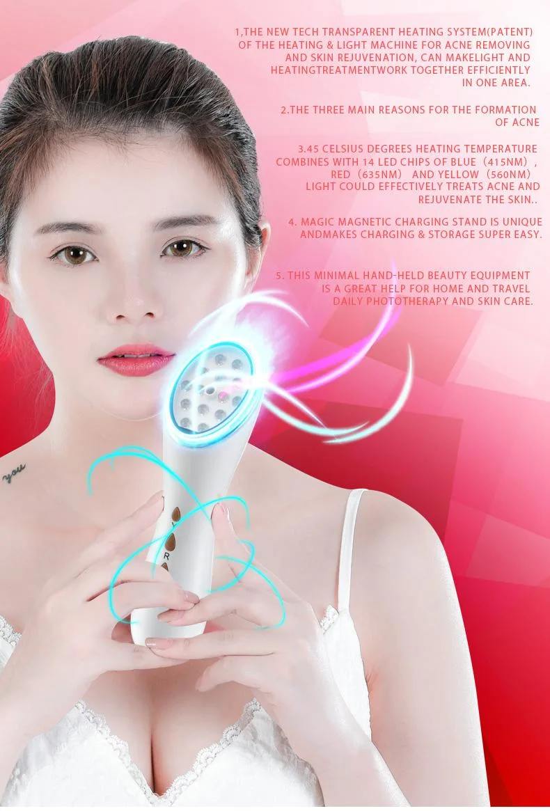 Face Skin Rejuvenation LED Green Light Therapy Machine