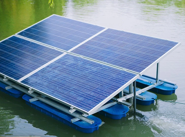 Solar paddle wheel aerator Oxygenating equipment