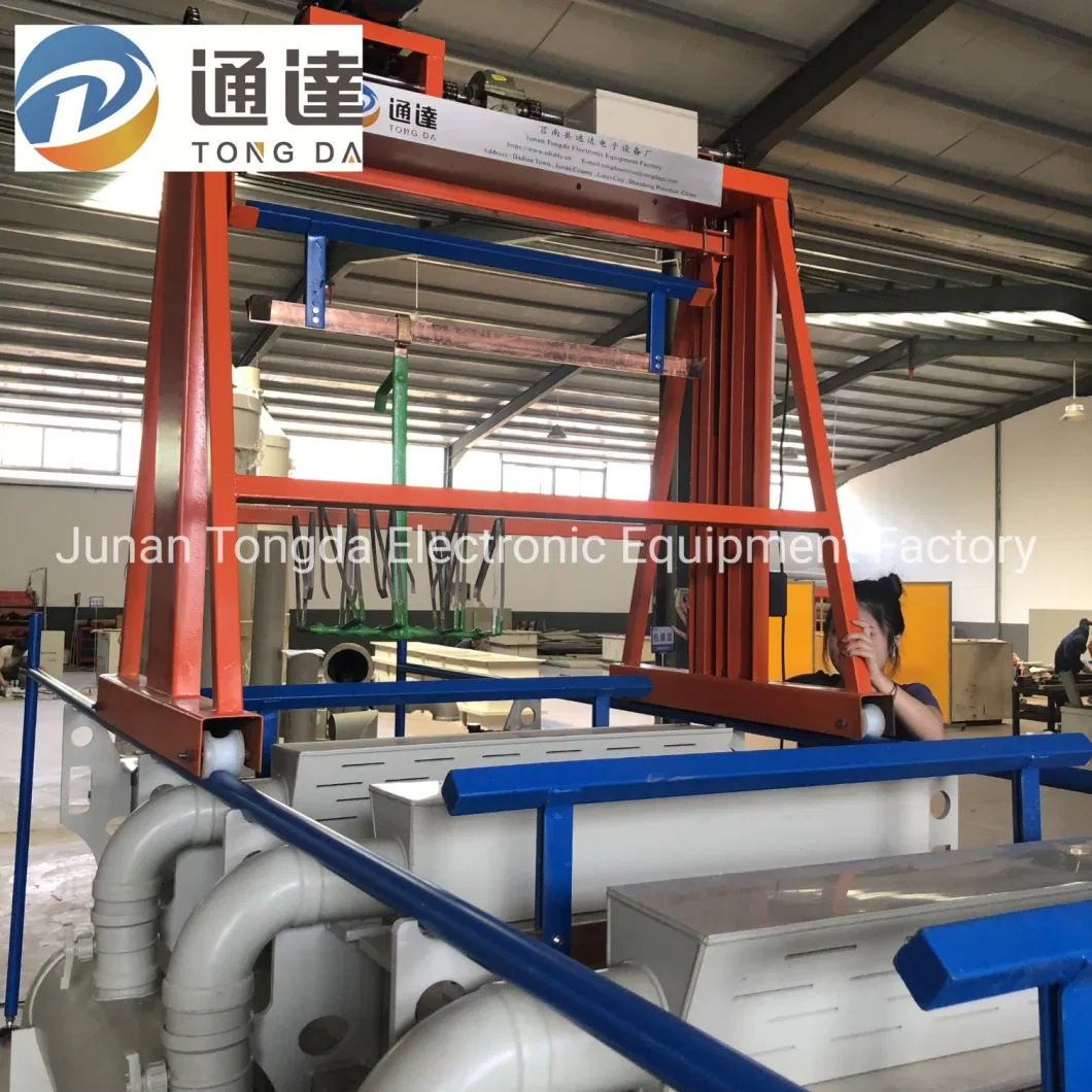 Tongda11 Anodizing Line Metal Coating Machine Aluminum Anodizing Plant with Anodized Rectifier