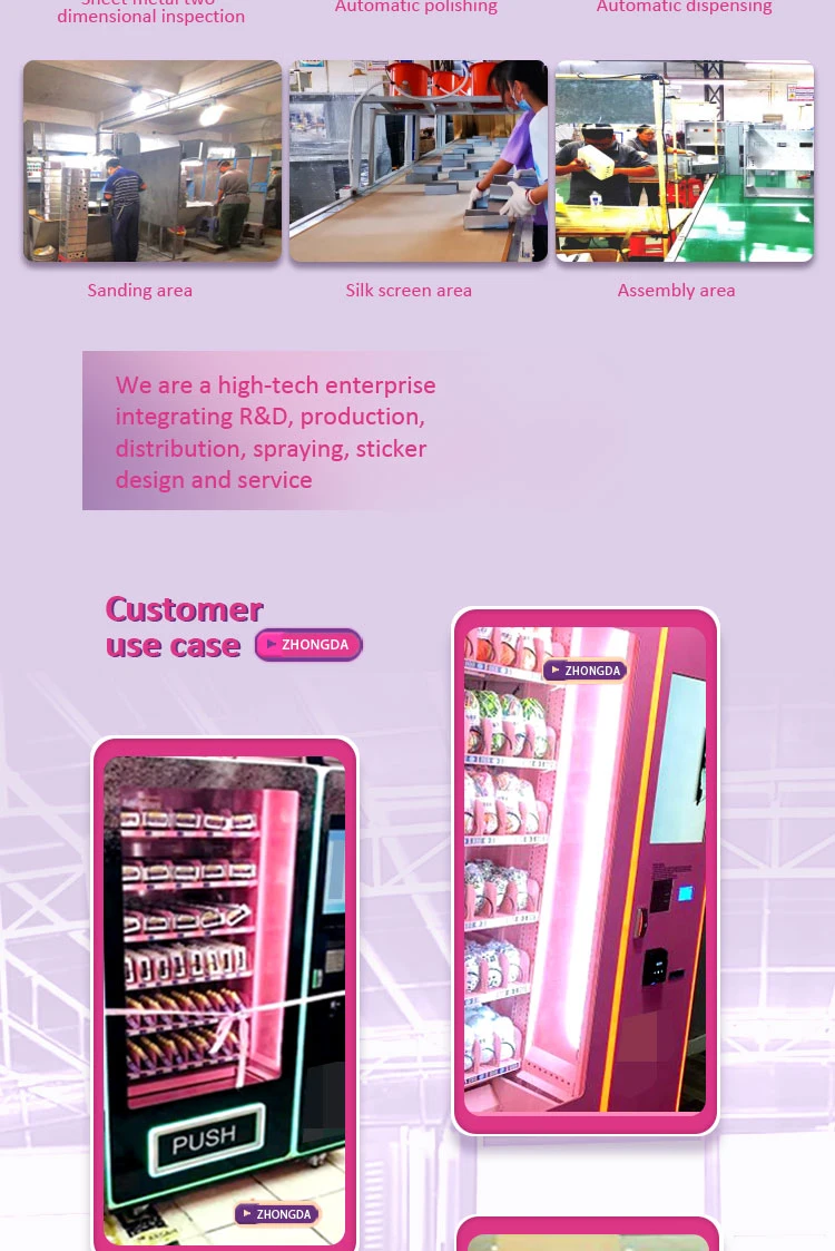 Small Vending E-Cigarette Vape Age Recognition Vending Machines