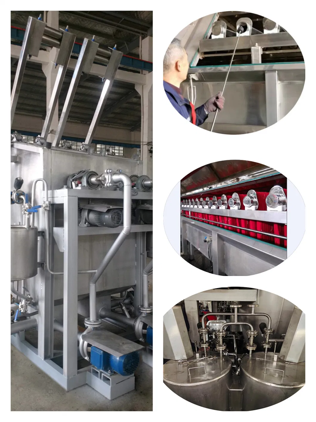 Normal Temperature Dyeing Machine Clothing Two Arm Spray Hank Low Head