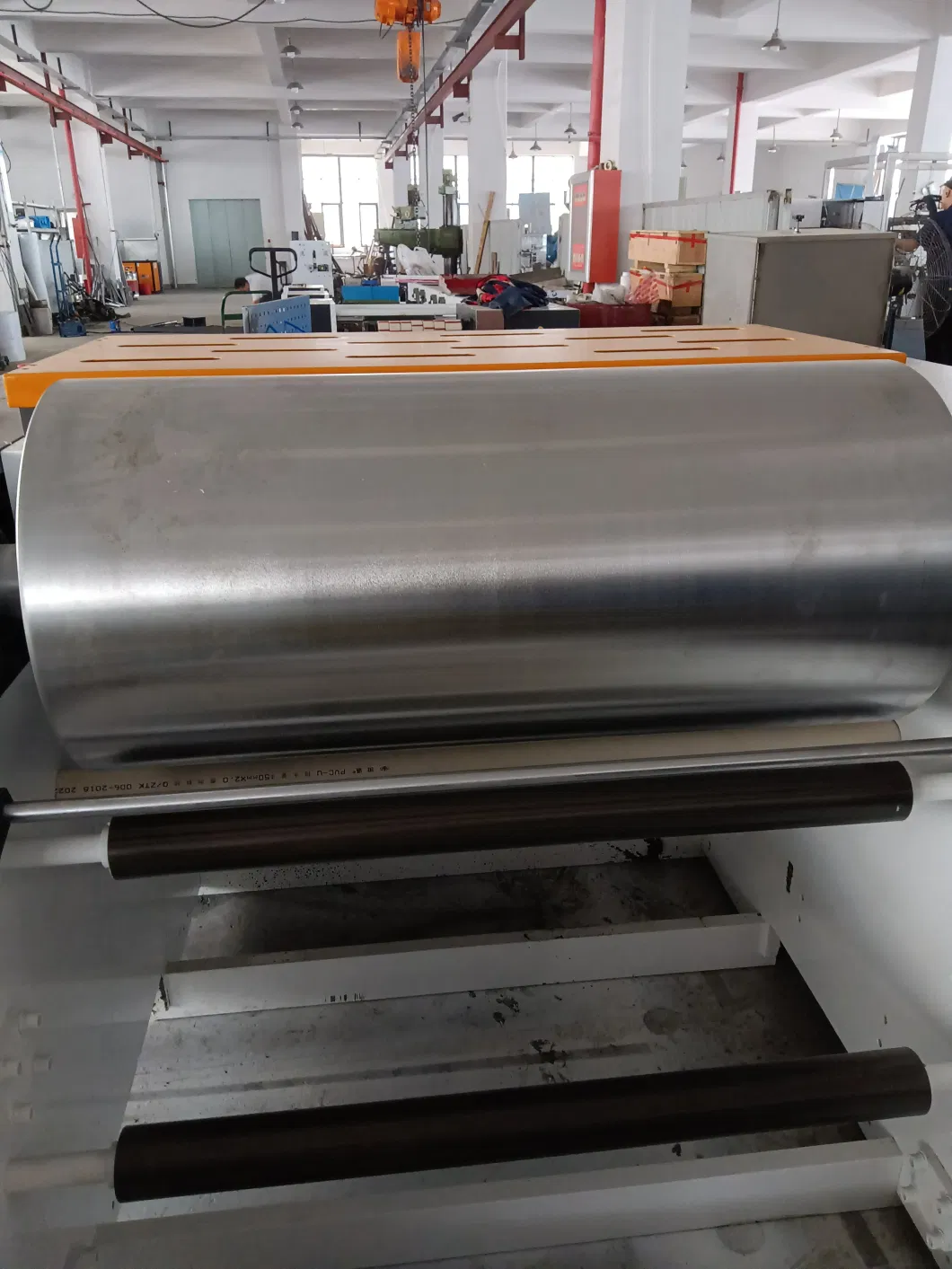 High Speed Automatic Plastic Film Paper Feeder Sheet Hot Foil Embossing Roller Machine Embossing Machine