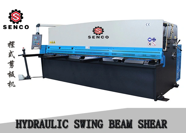 E21 Hydraulic Metal Plate Shearing Machine Manufacturer Hydraulic Swing Beam Shear