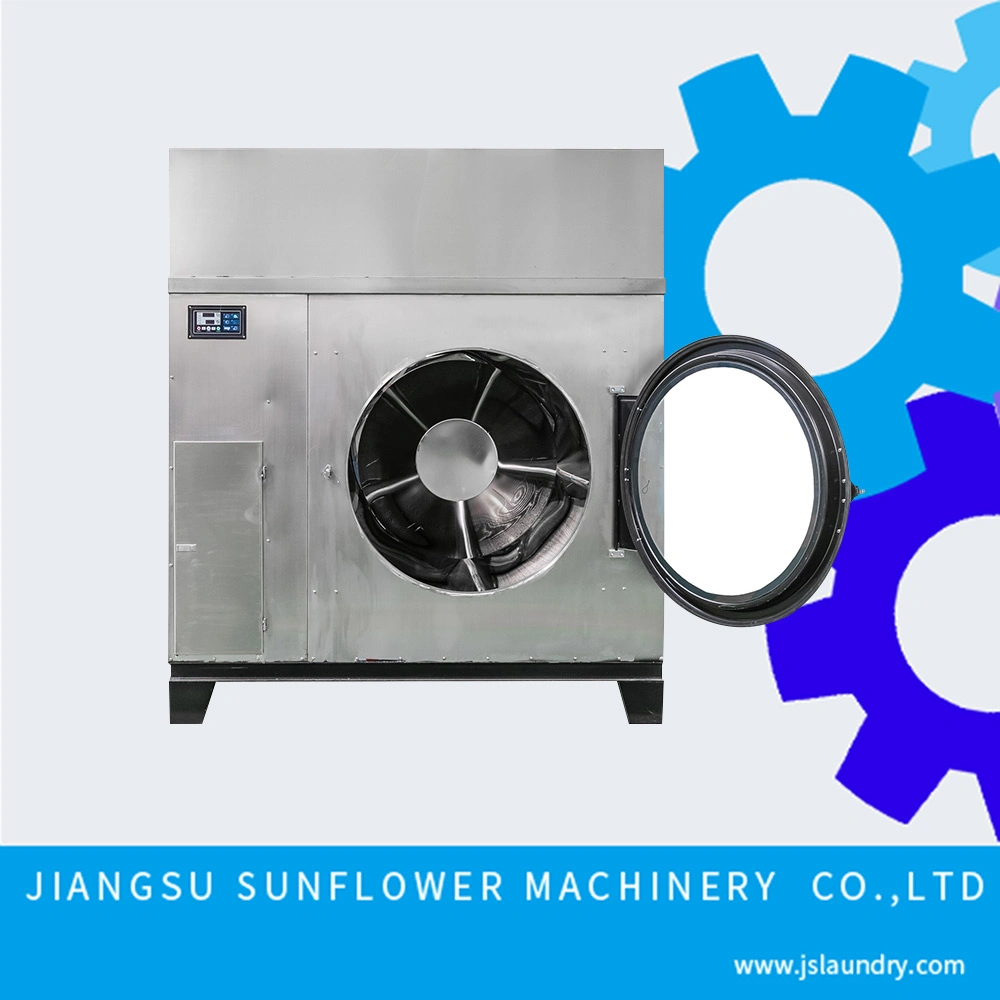 Jeans Denim Steam Drying Tumbler Machine with Stainless Steel Radiator 120kgs/250lbs