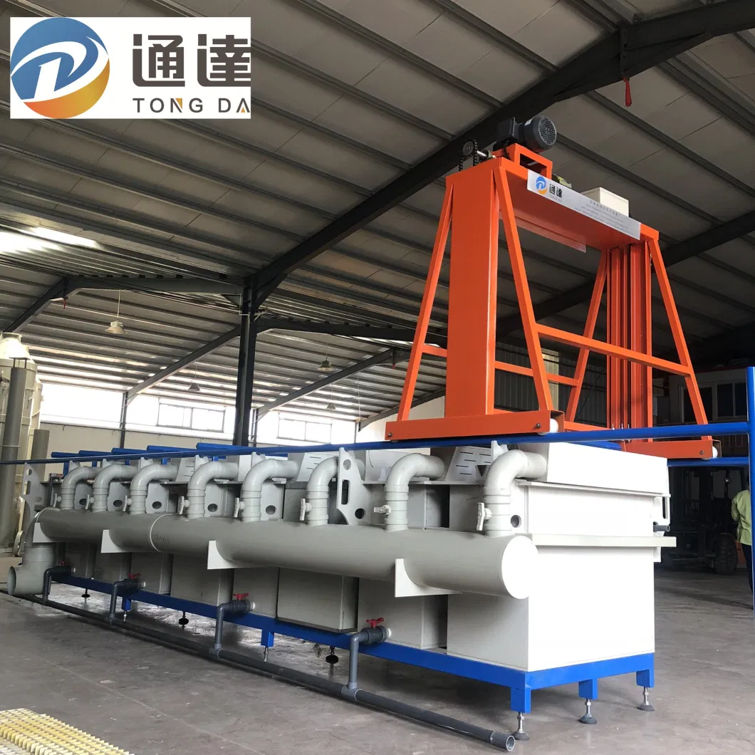 Tongda11 Anodizing Line Metal Coating Machine Aluminum Anodizing Plant with Anodized Rectifier