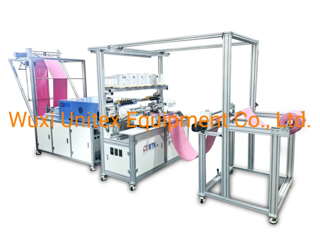 Automatic Longitudinal Sewing Towel Machine