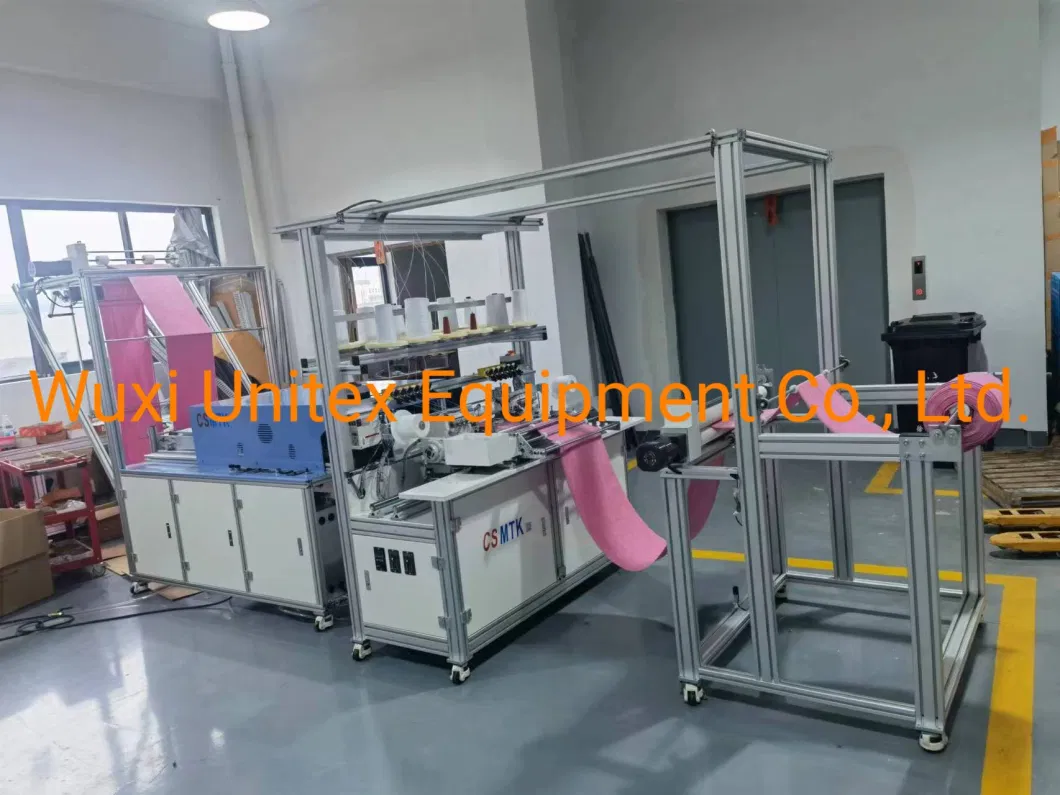 Automatic Longitudinal Sewing Towel Machine