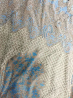 Акрил одеяло/ акрилового волокна офсетного полотна печатная машина истощения списков стиле ткань акрил Weft-Knitted одеяло всей производственной линии