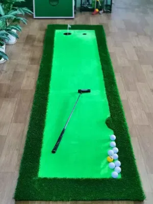 Мини-Гольф перевода коврик для игры в гольф симулятор обучения на заводе