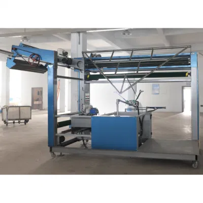 Автоматическая машина для шитья вязаной или тканевой ткани с двойной складной кромкой
