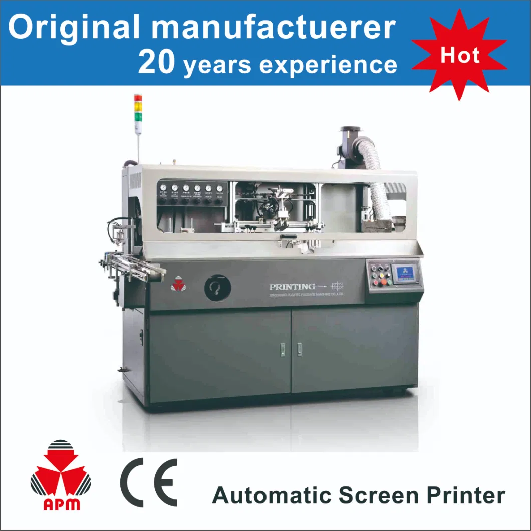 Cone Bottle Printing Machine Automatic Multiple Colors Silk Screen Printing Machines