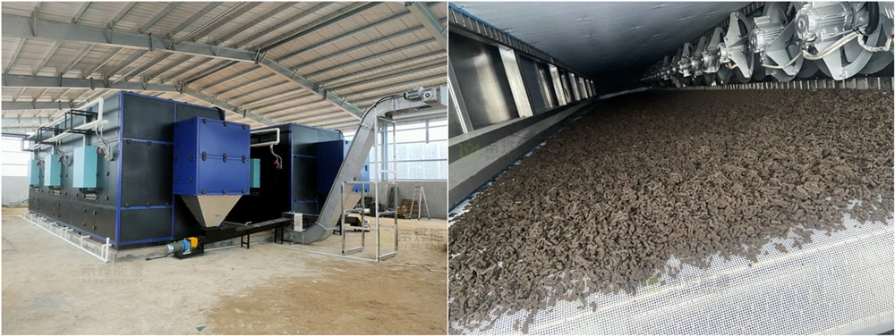 Energy Saving Heat Pump Sludge Dryer for Printing and Dyeing Wastewater