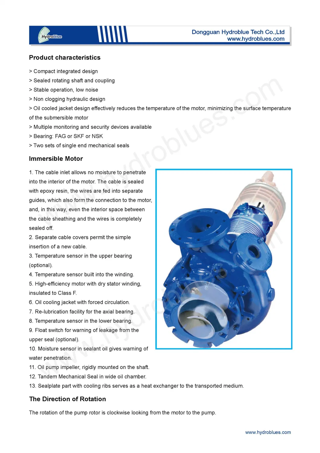 Rsb Oil-Cooling Screw Centrifugal Pump