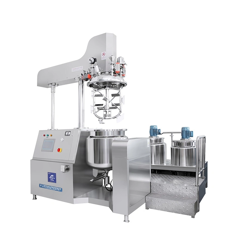 Homogenizer Machine PLC Control Type Cosmetic Cream Making Machine