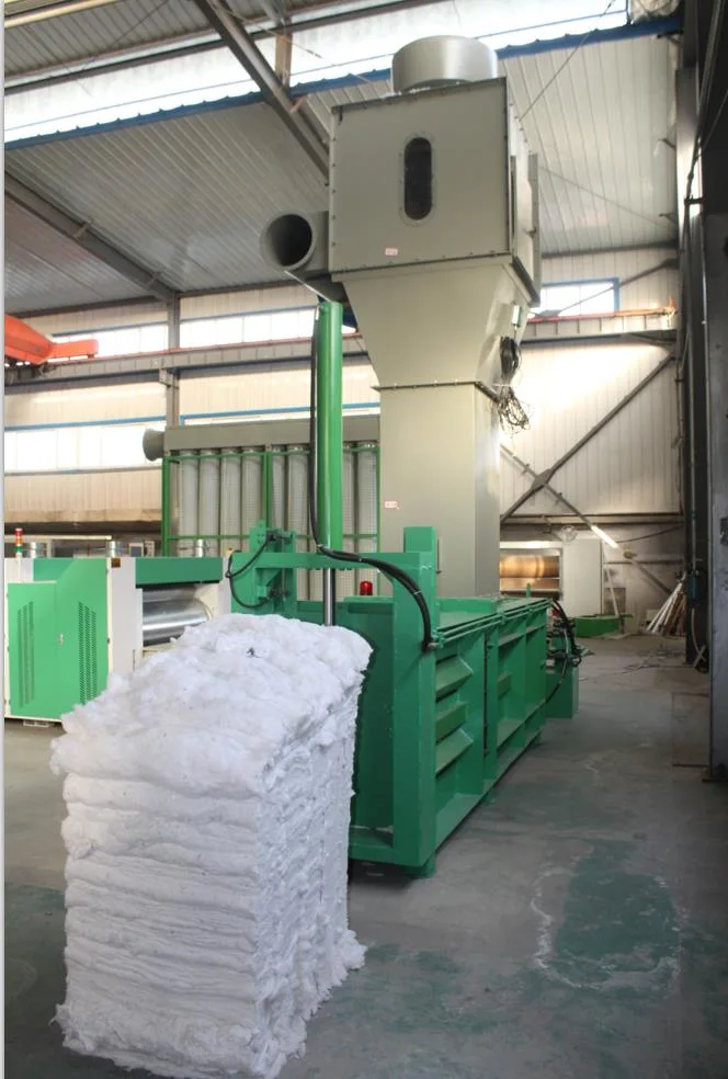 Diameter 250mm Recycle Fabric Machine Opening Machine and Cleaning Machine for All Kinds of Hard Fabric/ Jean Cloth/ Knitted Fabric in Uzbekistan