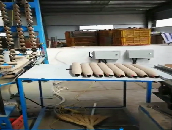 Full Automatic Conical Paper Cone Tube Making Machine Textile Yarn Factory