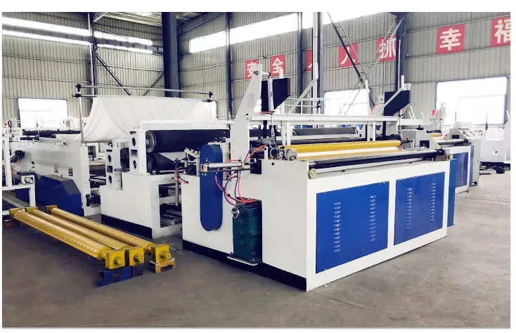 OEM Steel Roller Full-Embossing Machinery for Small Business Tissue Toilet Paper Making Machine
