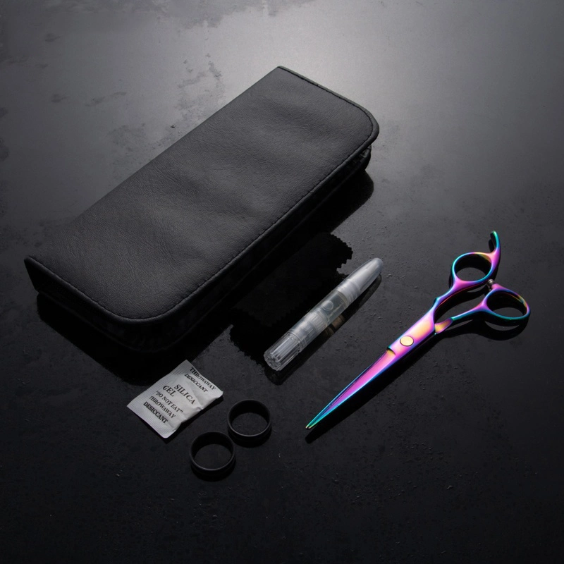 2021 New Professional Cutting Set Barber Dressing Japanese Screw Left Hand for Box Hairdressing Hair Scissors Manufacturer Factory Direct Sales