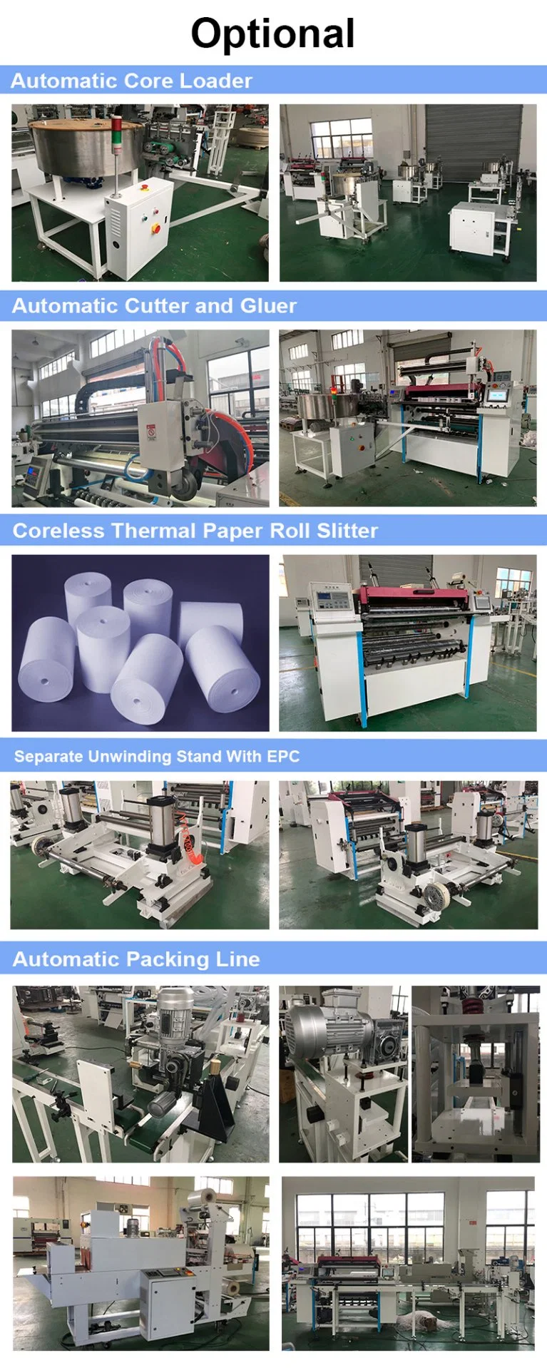 High Precision SMT Cleaning Paper Fabric Paper Thermal Paper Slitter Rewinder Machine