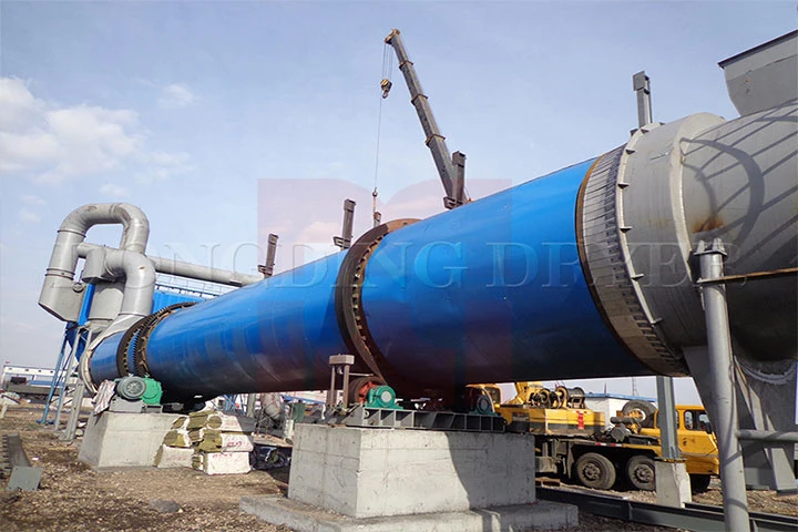 New Design Slurry Dryer Rotary Sludge Dryer for Dyeing Sludge, Tanning Sludge, Electroplating Sludge