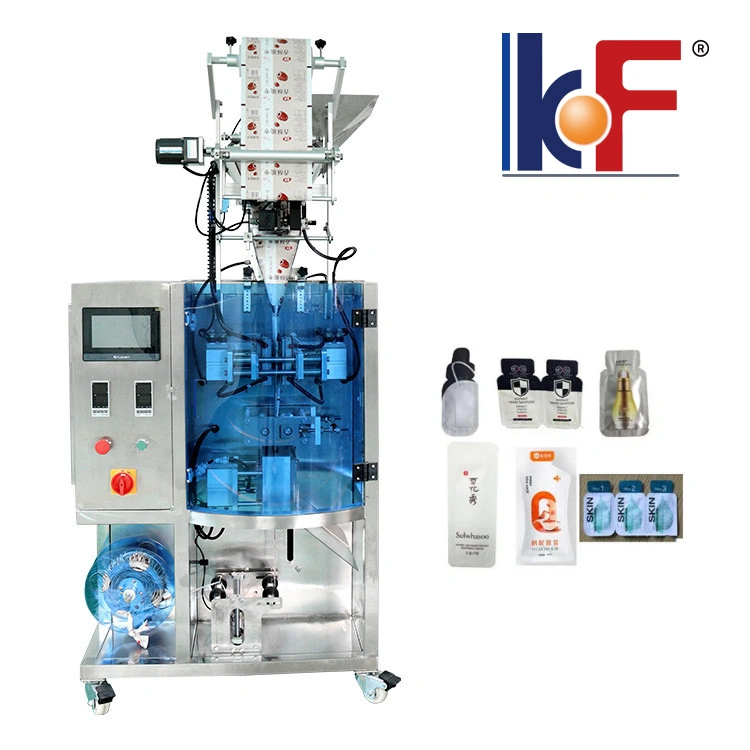 Kefai Automatic Color Hair Dyeing Cream Shampoo Twin Double Material Sachet Packaging Machine
