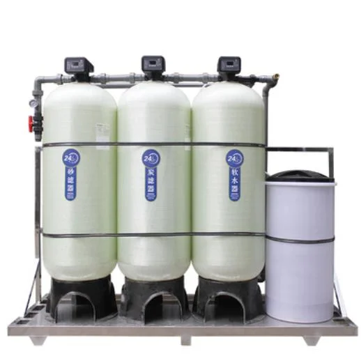 Sand Filter Carbon Filter Water Softener Hard Water Treatment Plant Industrial RO Plant