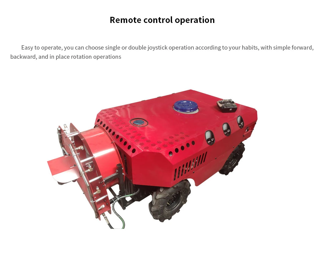 2023 New Design Orchard Remote Control Sprayer Machine GPS