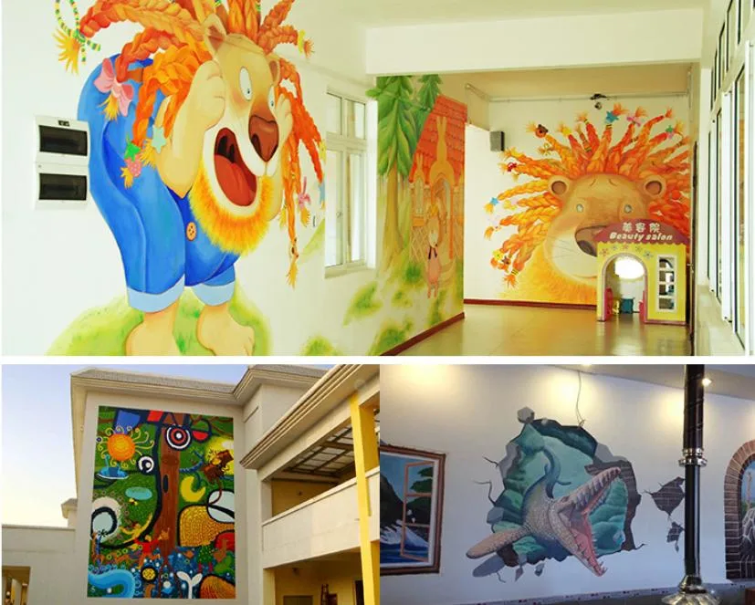Factory Price 3D Effect Personalized Inkjet Wall Printing Machine Mural Wall Painting Machine