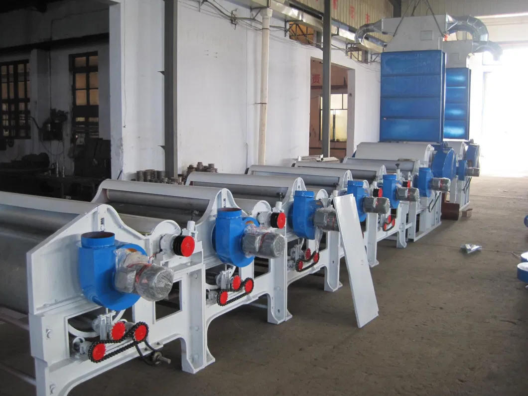 Waste Cloth Recycling Machine Garment Machine Cloth Machine Textile Fabric Recycling Machine Handle Cotton Dust Waste Produce in Fabric Printing Mills