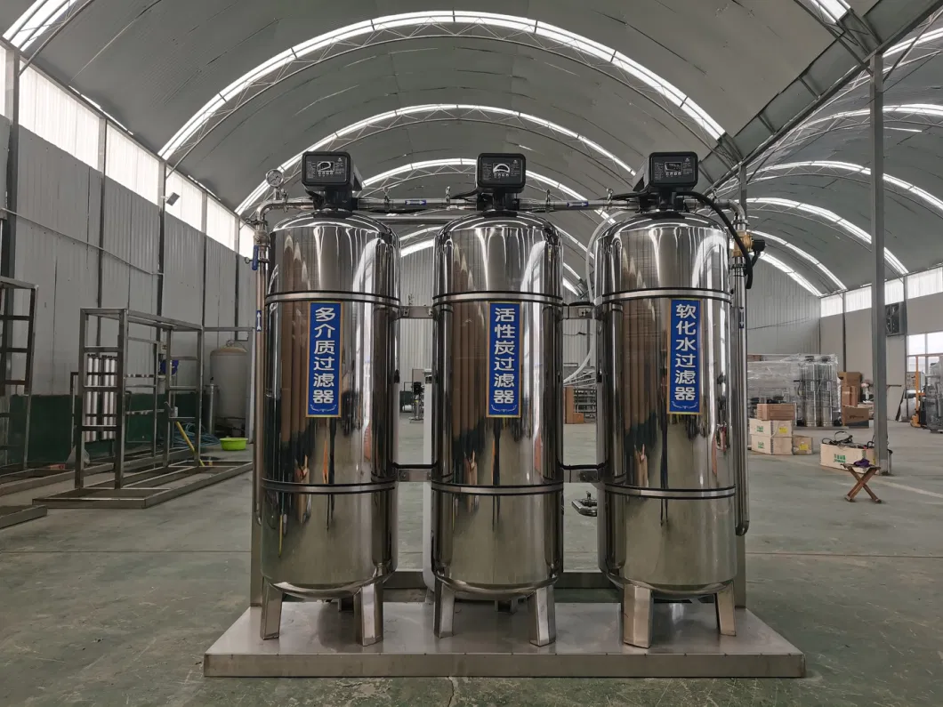Commercial Alkaline Water Machine Water Softening Plant for Boiler Used Softener