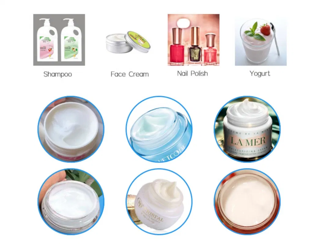 Toothpaste Production Line Vacuum Emulsifying Mixer Shampoo Mixer Cream Making Machine