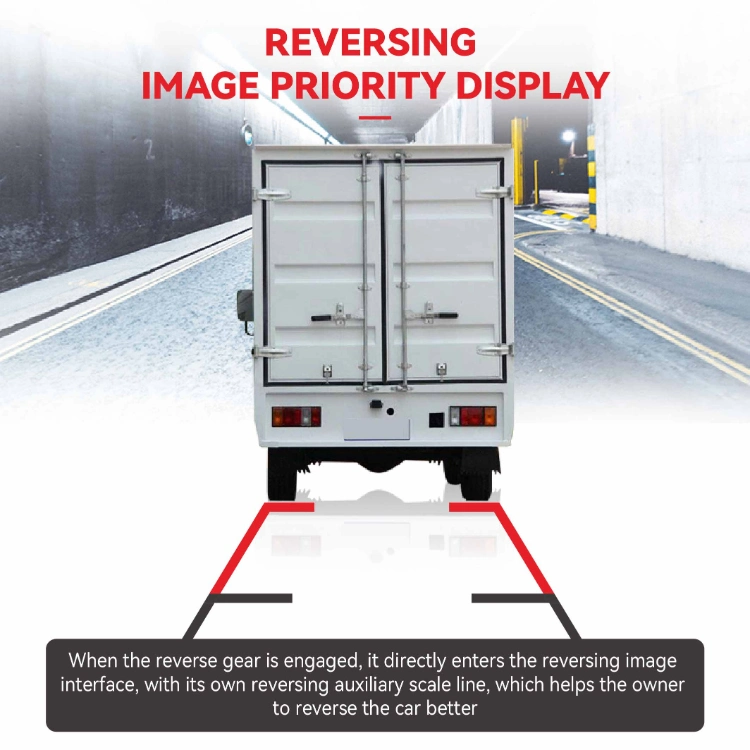 Wemaer OEM Manufacturer Radar Auto Electronics Car Reversing Aid LCD Visible Parking Sensor (connected with camera)