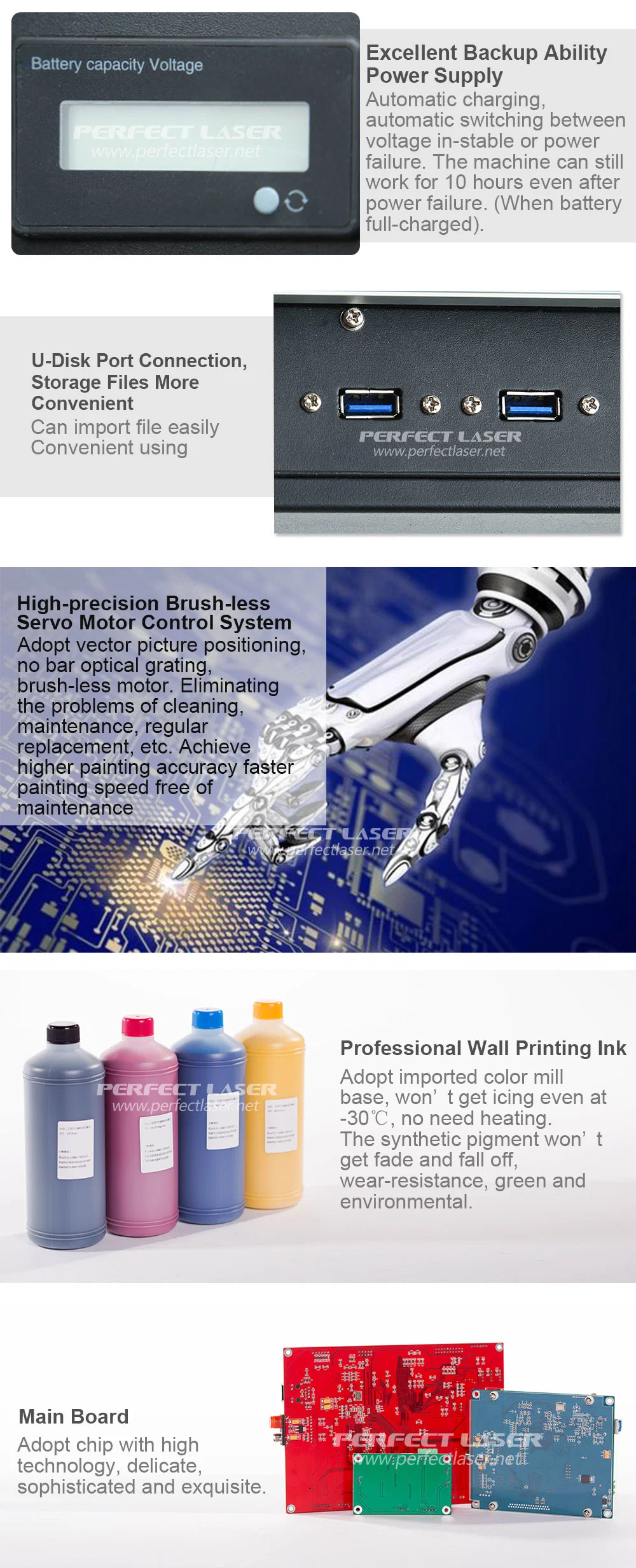 3D Vertical Mural Wall Inkjet Printer Painting Machine