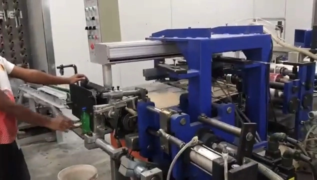 Full Automatic Conical Paper Cone Tube Making Machine Textile Yarn Factory