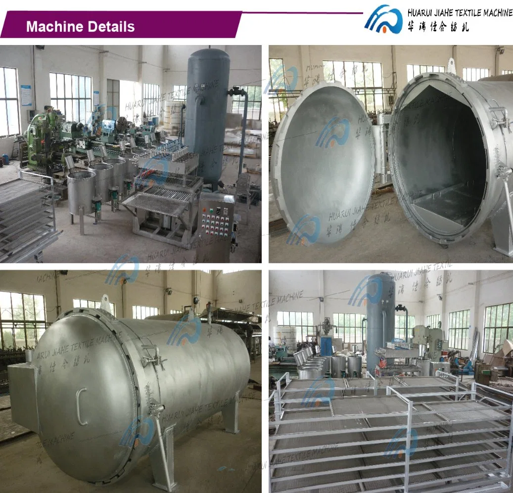Manufacturers Supply 8-Color Hank Yarn Section Dyeing Machine, Section Dyeing Machine, Dyeing Steaming Machine Space Dyed Yarn Jig Dyeing Machine