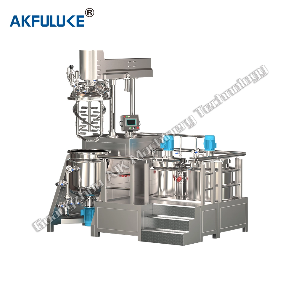 Akfuluke Wholesale Vacuum Mixing Nutrient Cream Emulsifier Homogenizer Machine