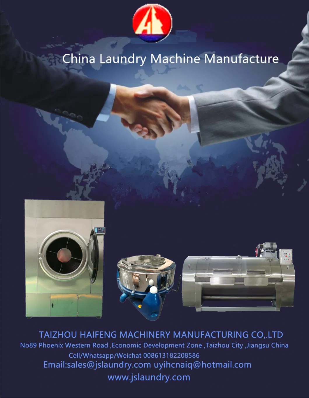 Industrial Washer/Industrial Washing Machine Ce Approved (SSX200) for Bangladesh Market