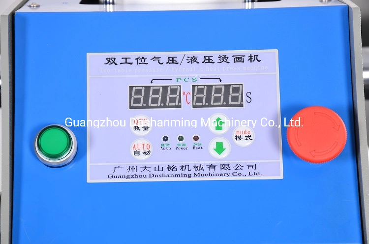 Guangzhou Factory Sublimation Plate Heat Press Machines Fabric Embossing Machine