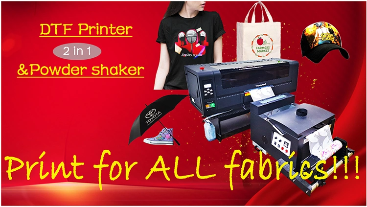 Dtf Printer Any Fabric Printing A3 Dtf Printer Printing Machine 30cm