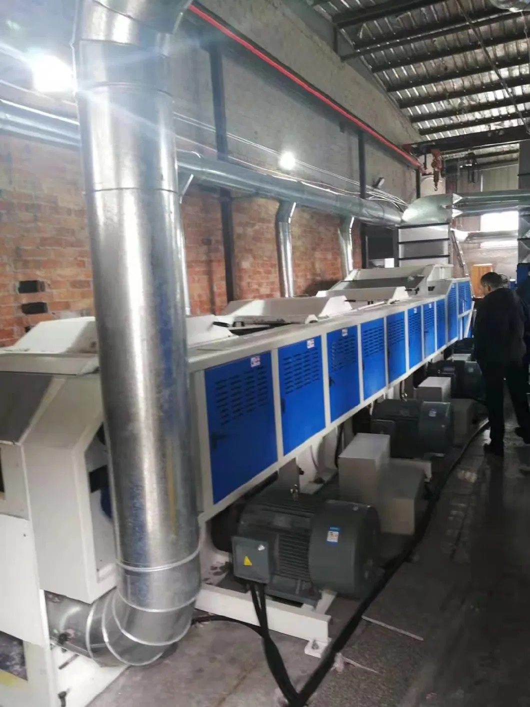 Waste Cloth Recycling Machine Garment Machine Cloth Machine Textile Fabric Recycling Machine Handle Cotton Dust Waste Produce in Fabric Printing Mills
