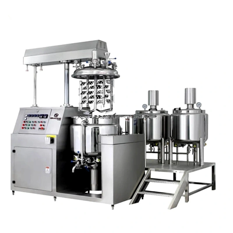 Vacuum Homogenizer Mixer Mixing Machine with Electric Heater