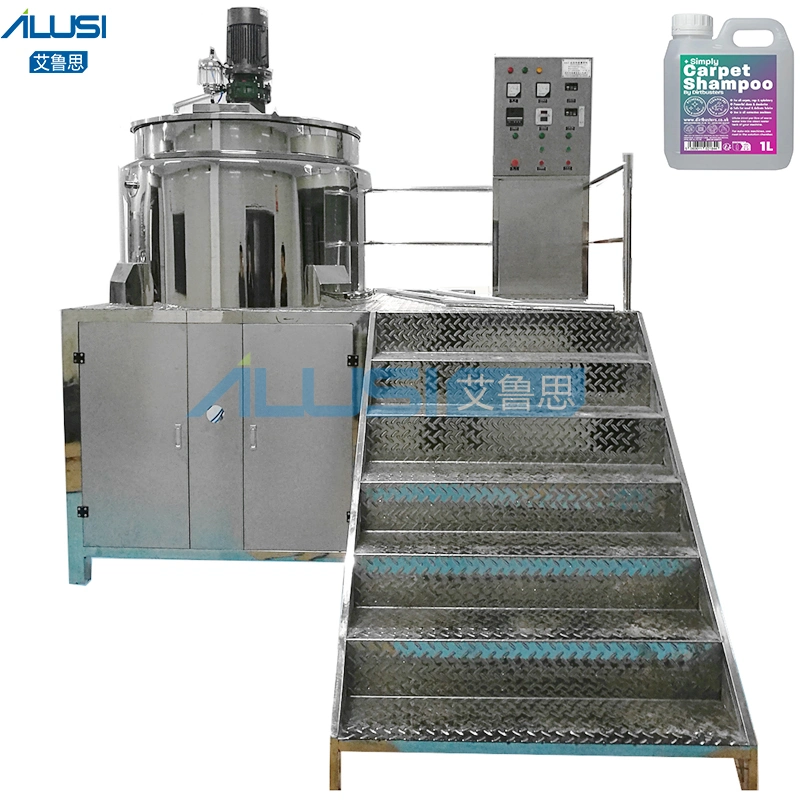 Liquid Detergents Cleaning Mixing Tank Toilet Cleaner Liquid Fabric Softener Making Machine