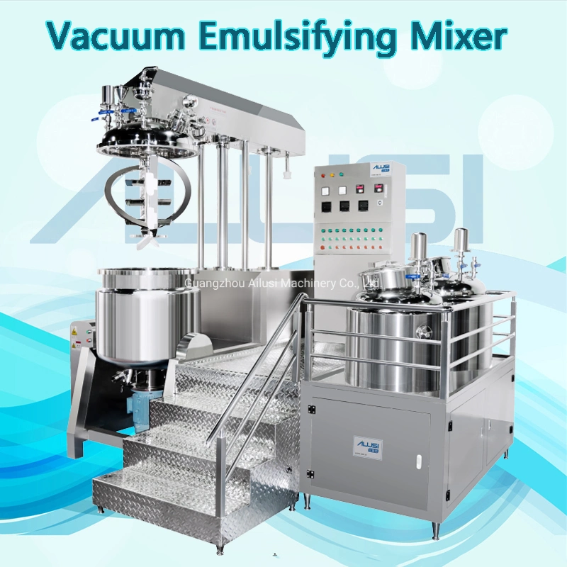 High Pressure Homogenizer Price Vacuum Emulsifier Mixer 100L Chemical Equipment Machinery