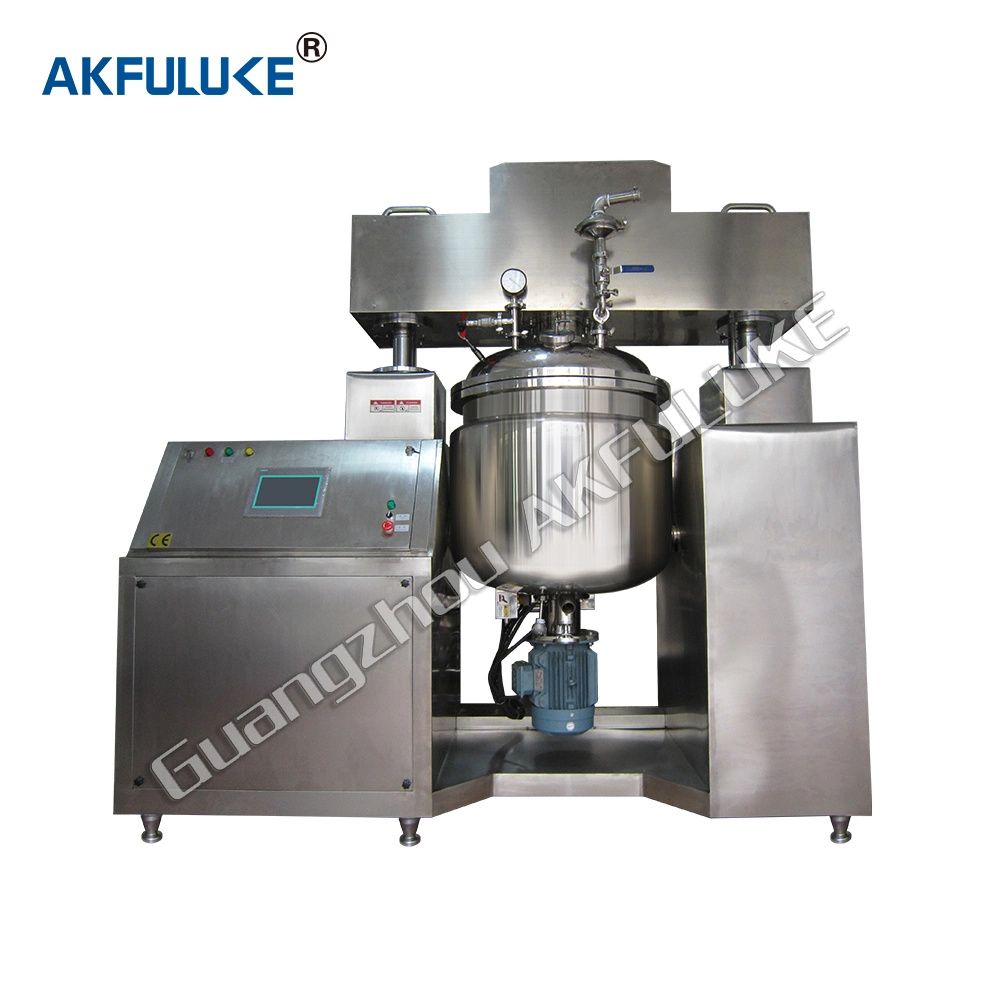 Akfuluke 300L Customized Wholesale Simple Operation Vacuum Homogenizing Emulsifier Machine