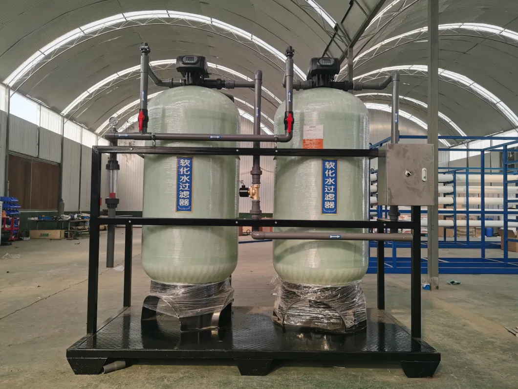 Sand Filter Carbon Filter Water Softener Hard Water Treatment Plant Industrial RO Plant