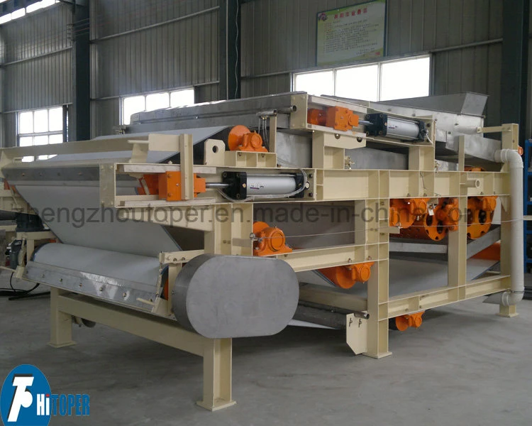 Multi- Industry Fabric Sludge Dewatering Machine-Belt Filter Press