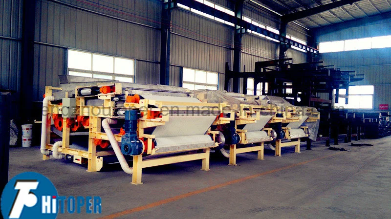 Multi- Industry Fabric Sludge Dewatering Machine-Belt Filter Press