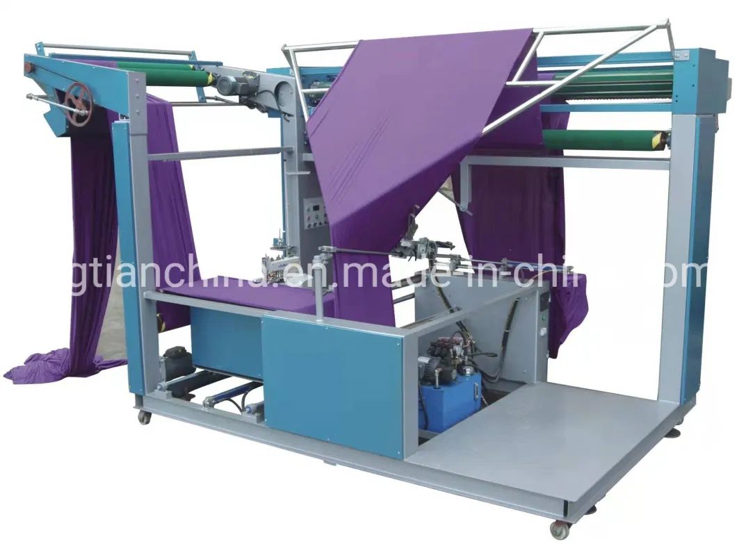 High-Quality Double Width Textile Cloth Folding Machine Factory