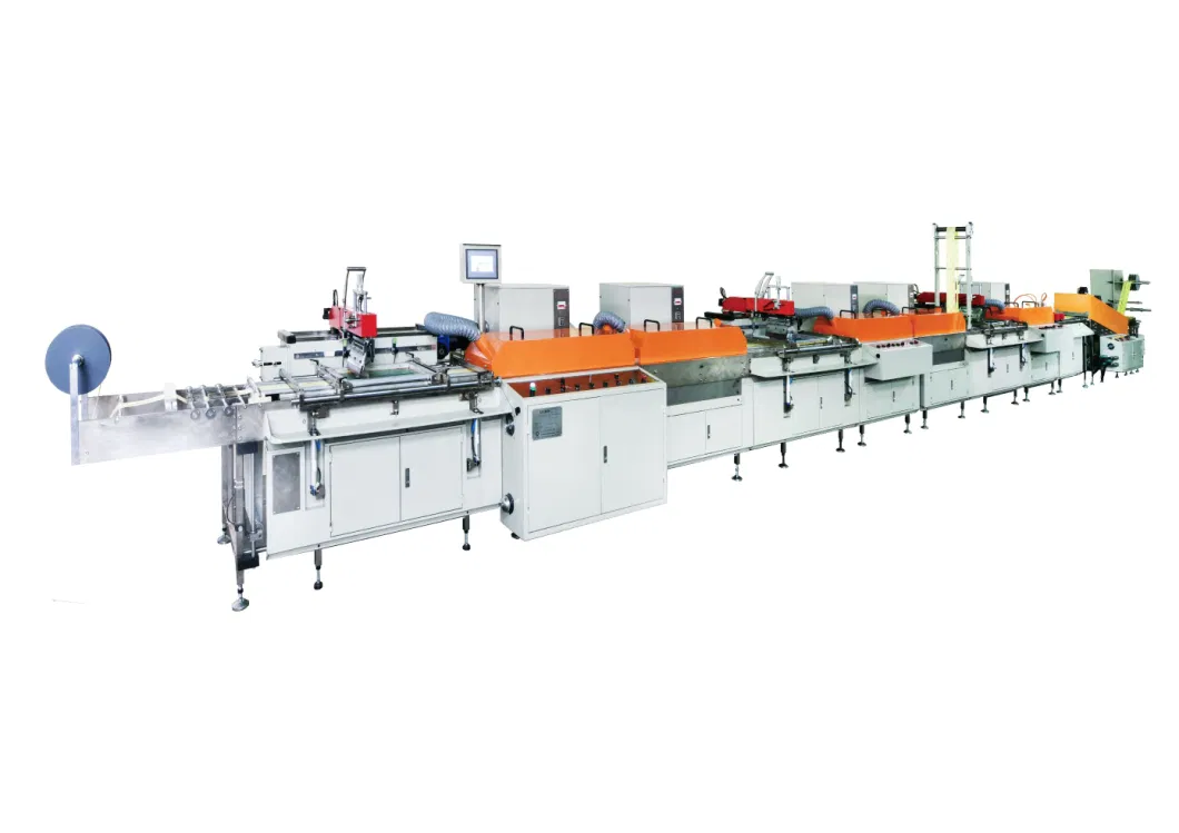 Automatic Multi-Color Screen Label Printing Machine