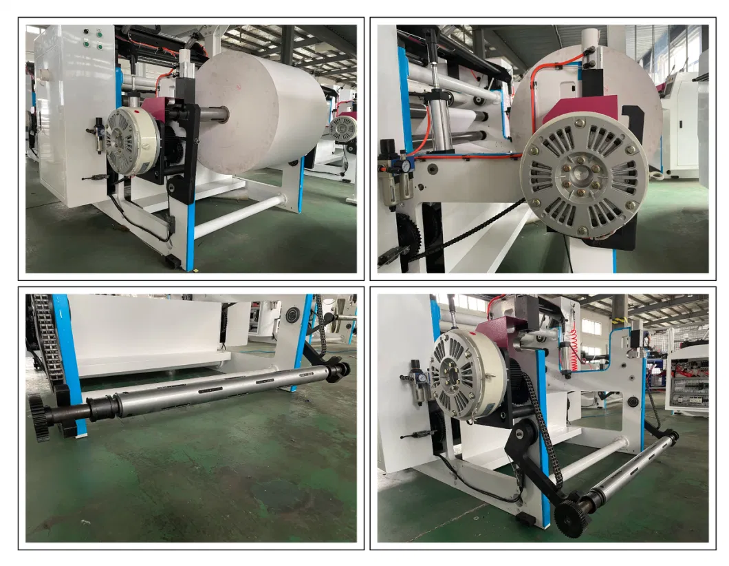 High Precision SMT Cleaning Paper Fabric Paper Thermal Paper Slitter Rewinder Machine